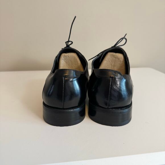 Versa Dress Oxford Shoes Mens 10.5 Black Leather Lace Up Formal Office Wedding main image 4